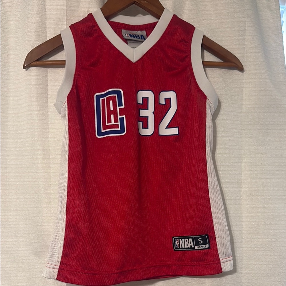 NBA LA Clippers Griffin Kids Red Basketball Jersey